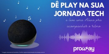 Aumente o volume do seu futuro: estude tecnologia e ganhe uma Alexa!