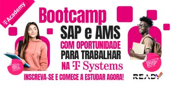 Bootcamps T-Academy estão com inscrições abertas para Blumenau e todo o Brasil 