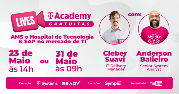 Live gratuita apresenta como o T-Academy pode acelerar sua carreira em tecnologia