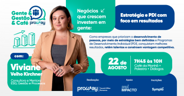 Terceiro encontro do Ciclo Gente & Gestão & Café discute como estratégias e PDI impulsionam resultados